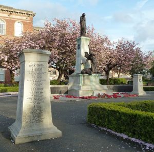 Macclesfield War Memorial. Private 202036 George Evans.